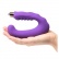 Detal na veľkosť vibrátora na dráždenie bodu G a klitorisu zároveň, položeného na dlani.