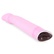Vodotesný silikónový vibrátor v ružovej farbe s vlnkovitým povrchom.