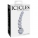 Sklenené dildo značky ICICLES je vyrobené z fúkaného neporezného skla.