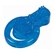 Modrý erekčný krúžok na oddialenie ejakulácie a dlhšiu erekciu s výstupkami na dráždenie klitorisu.