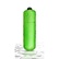 Malé vodotesné vibračné vajíčko zelenej farby s hodvábnym povrchom.