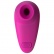 Malý bezdotykový stimulátor klitorisu Womanizer Starlet ružovej farby.