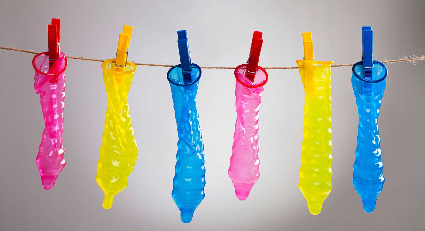 Rôznofarebné kondómy